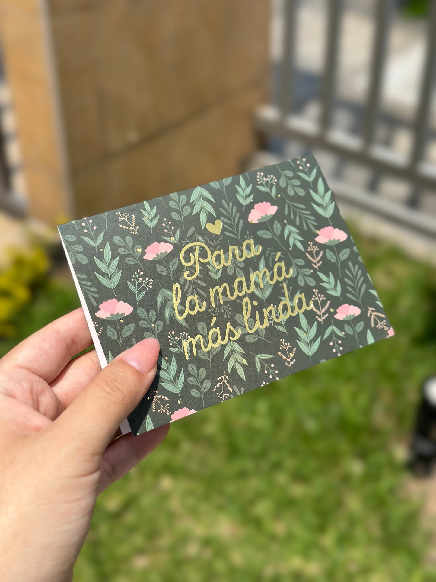 Tarjeta "Green forest" N1 ❤