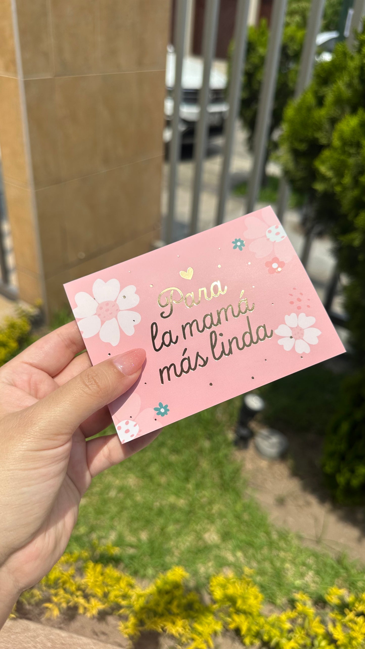 Tarjeta "Pink Choise" N5 ❤