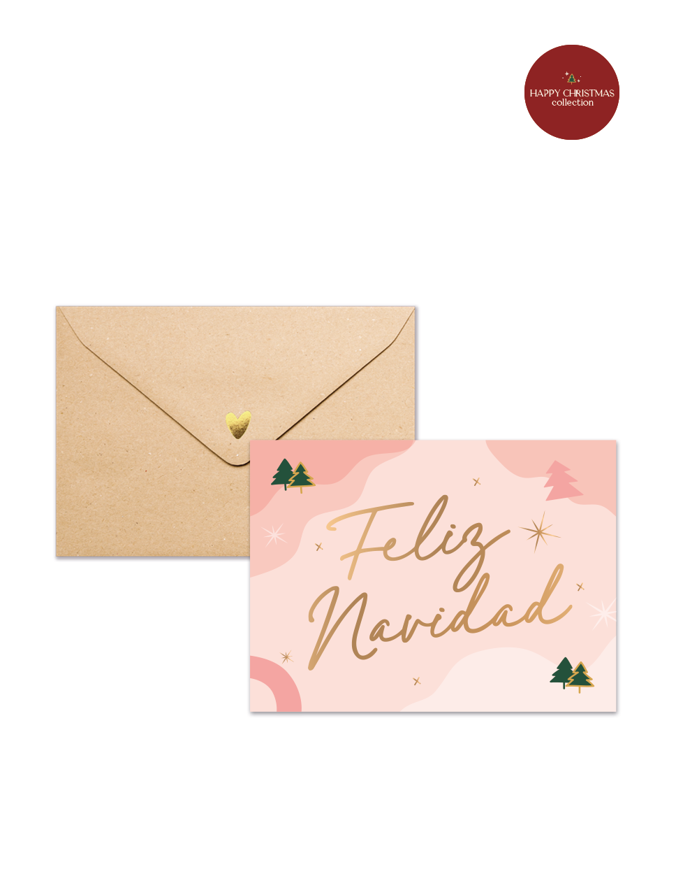 Tarjeta Xmas Collection + Sobre