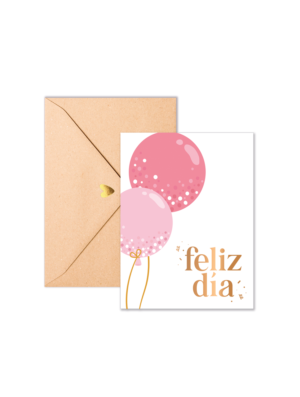 Tarjeta "Feliz Día" + Sobre